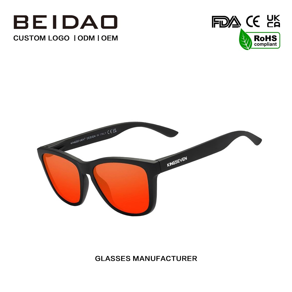 クラシック スクエア TR90 偏光サングラス