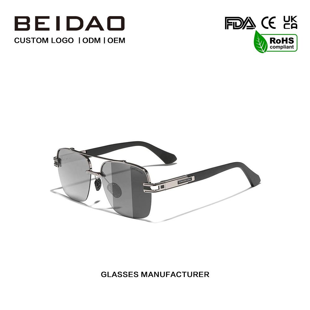 カラフルな UV400 レトロ偏光サングラス