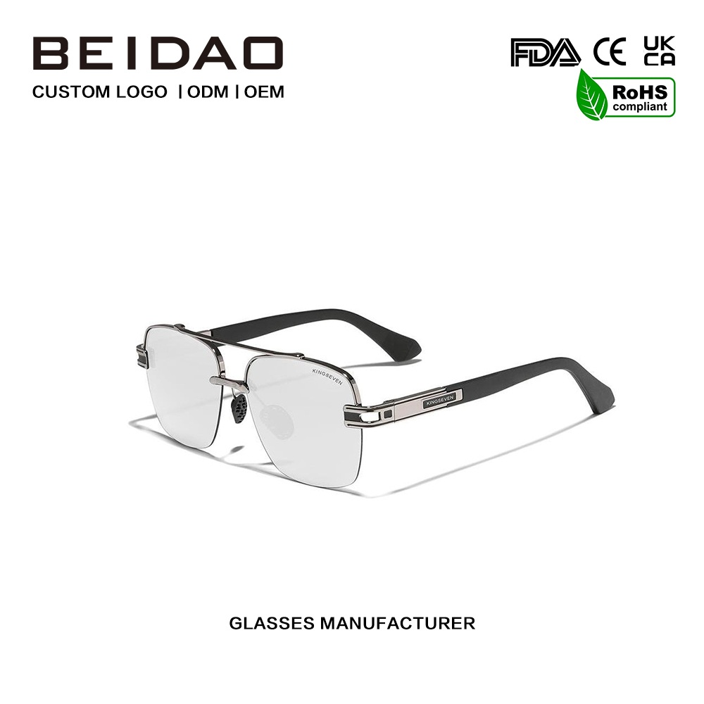 新しいデザインのカラフルなレトロな偏光サングラス