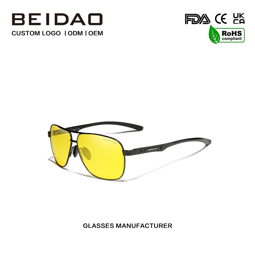 ナイトビジョン手作り偏光サングラス